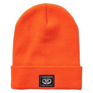 COPY - Liquid Death Orange Thirst Trap Skull Warmer